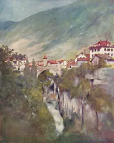 Goeschenen 1903. Artist: Mortimer L Menpes
