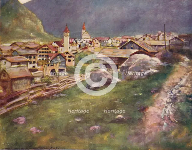 'Goeschenen', 1903. Artist: Mortimer L Menpes.