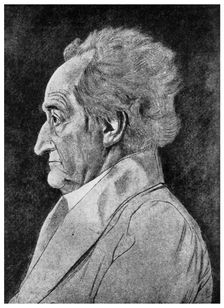 Goethe, German poet, 19th century (1956)