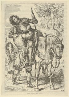 Goetz Aided by the Gypsies, after 1845., after 1845. Creator: Eugene Delacroix
