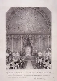 Gog and Magog, Guildhall, London, 1809. Artist: George Shepherd