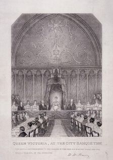 Gog and Magog, Guildhall, London, 1809. Artist: George Shepherd