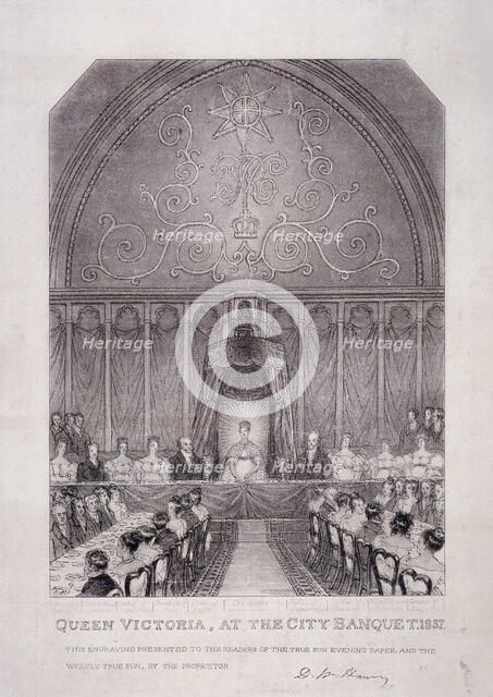 Gog and Magog, Guildhall, London, 1809. Artist: George Shepherd