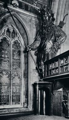 Gog (Gogmagog), One of the two City giants burnt in the London Guildhall fire, 1940