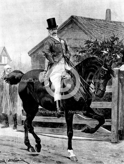 Going, 1895. Creator: Art Reproduction Company Ltd.