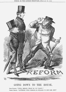 Going Down to the House 1866. Creator: John Tenniel