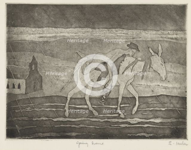 Going Home, ca.1935 - 1943. Creator: E Muler.