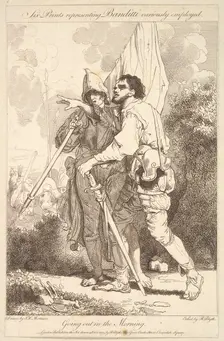 Going Out in the Morning, November 15, 1779. Creator: Robert Blyth