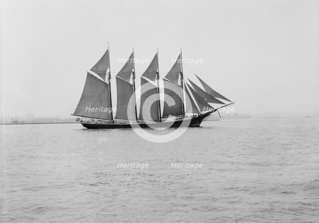 Going out to sea, c1908. Creator: Unknown.