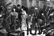 Going North: Dunblane Station, 1871. Creator: Unknown