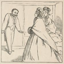 Going to Court - How I Went, 1863. Creator: Unknown