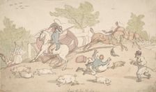 Going to Ivy Bridge, 1780-1827. Creator: Thomas Rowlandson