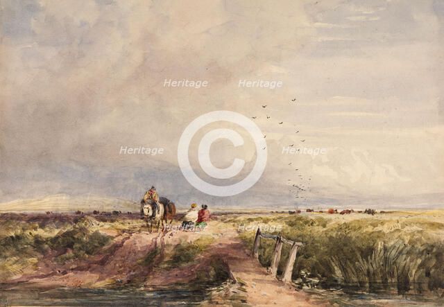 Going to Market, 1834. Creator: David Cox the Elder.