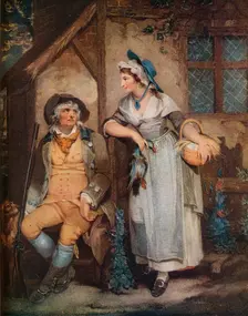 Going to Market, 18th century, (1924). Artist: William Nutter