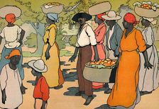 Going to Market 1912. Artist: Charles Robinson