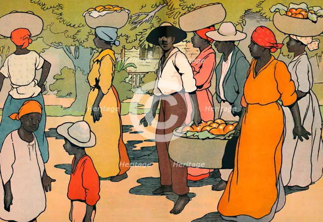 'Going to Market', 1912. Artist: Charles Robinson.