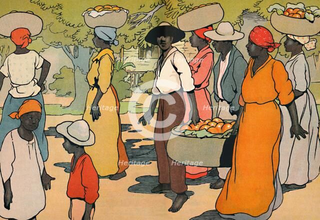 'Going to Market', 1912. Artist: Charles Robinson.