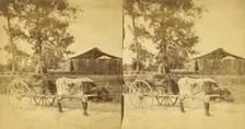 Going to market. [Man on an oxcart], (1868-1900?). Creator: O. Pierre Havens
