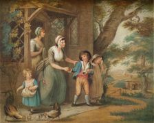 Going To School c19th century. Artist: Charles Turner