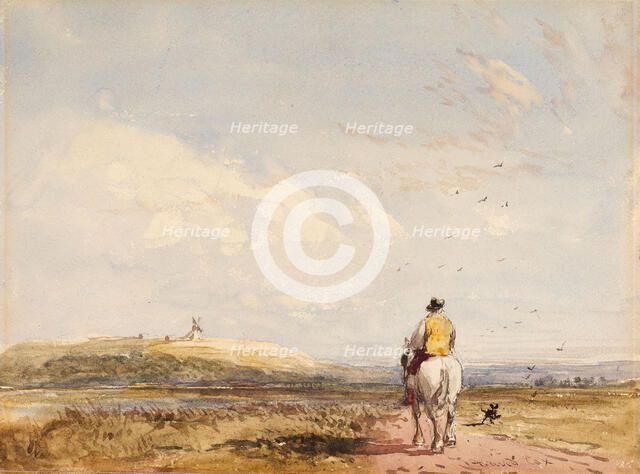 Going to the Mill, 1832-38. Creator: David Cox the Elder.