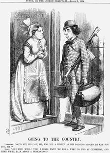 Going to the Country 1868. Creator: John Tenniel
