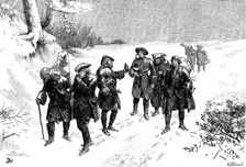 Going to the Dance, drawn by F. Barnard, 1871. Creator: William James Palmer