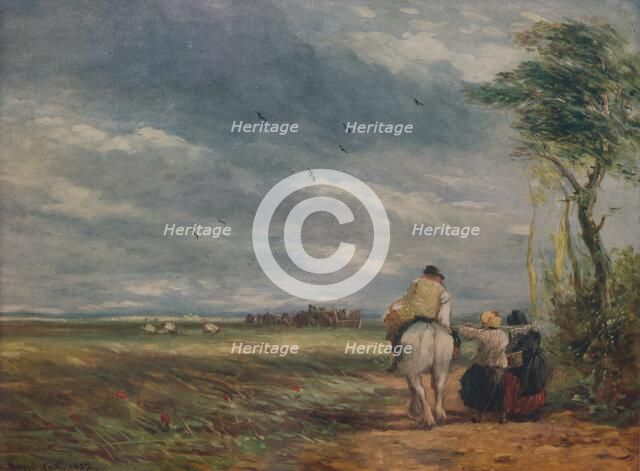 'Going to the Hayfield', 1852. Artist: David Cox the elder.