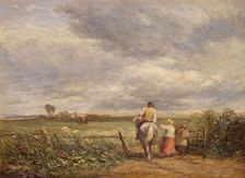 Going to the Hayfield, 1853. Creator: David Cox the elder