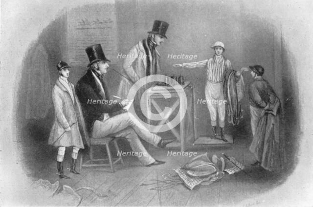 'Going to the Scale', 1911. Artist: Unknown.