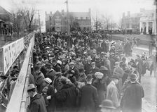 Going to Yale game at Princeton, 1910. Creator: Bain News Service