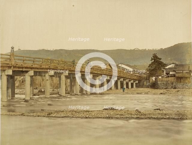 Gojio Bridge, 1865. Creator: Unknown.