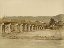 Gojio Bridge, 1865. Creator: Unknown