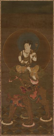 Gokei Monju (Manjushri with Five Chignons), 1200s or 1300s. Creator: Unknown