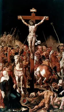 Golgotha ('Calvary'), 16th century. Artist: Maerten van Heemskerck