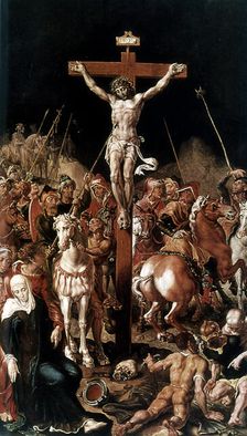 Golgotha ('Calvary'), 16th century. Artist: Maerten van Heemskerck