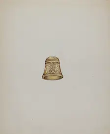 Gold Thimble, c. 1937. Creator: George Seideneck