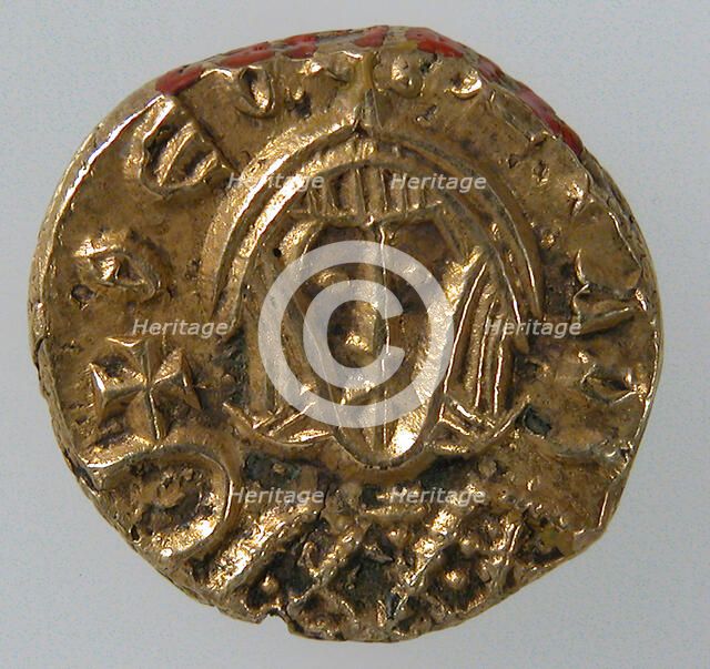 Gold Tremissis of Theophilos, Byzantine, 831-842. Creator: Unknown.