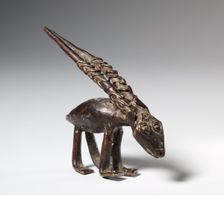 Gold Weight : Antelope, 1800s. Creator: Unknown
