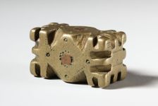 Gold Weight: Geometric, 1800s. Creator: Unknown