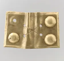 Gold Belt Mount (Unfinished), Avar, 700s. Creator: Unknown