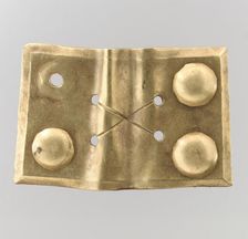 Gold Belt Mount (Unfinished), Avar, 700s. Creator: Unknown