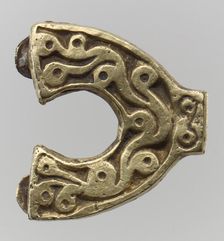 Gold Belt Hole Guard, Avar, 700s. Creator: Unknown