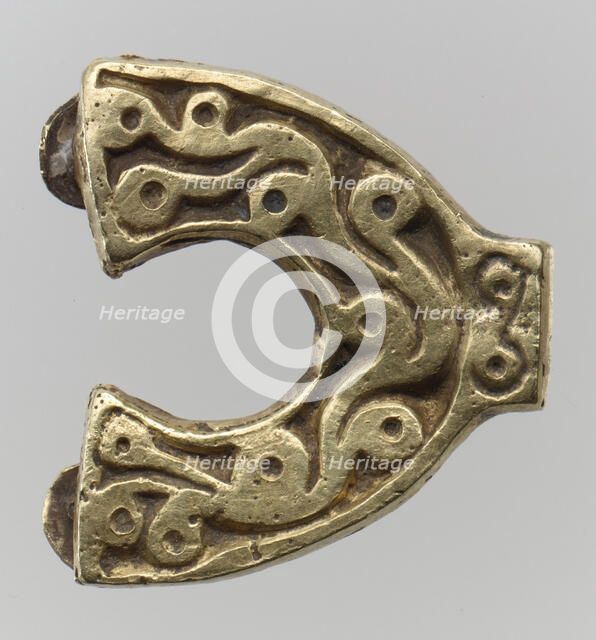 Gold Belt Hole Guard, Avar, 700s. Creator: Unknown.