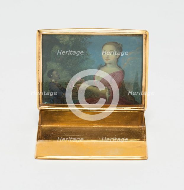 Gold Box, England, 1727/60. Creator: Unknown.