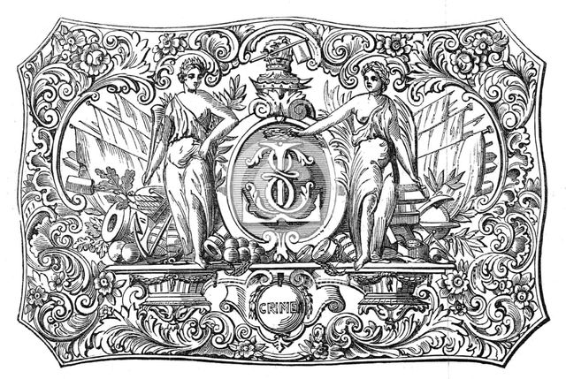 Gold Box presented with the Freedom of the City of London to Admiral Sir Edmund Lyons, 1856.  Creator: Unknown.