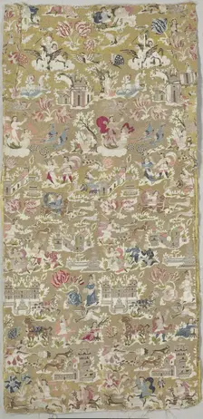 Gold Brocade, 17th century. Creator: Unknown