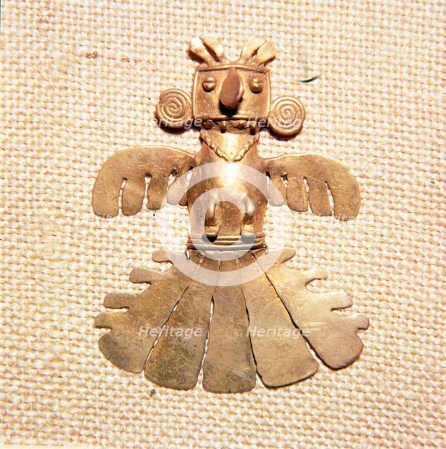 Gold Condor from Columbia, Pre-Columbian. Artist: Unknown.