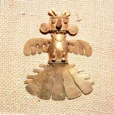 Gold Condor from Columbia, Pre-Columbian