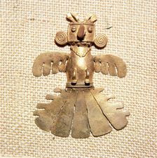 Gold Condor from Columbia, Pre-Columbian