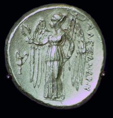 Gold coin of Alexander the Great, 4th century BC